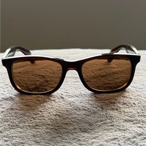 Ray-Ban Brown Tortoise Shell Sunglasses - barely worn, MADE IN ITALY